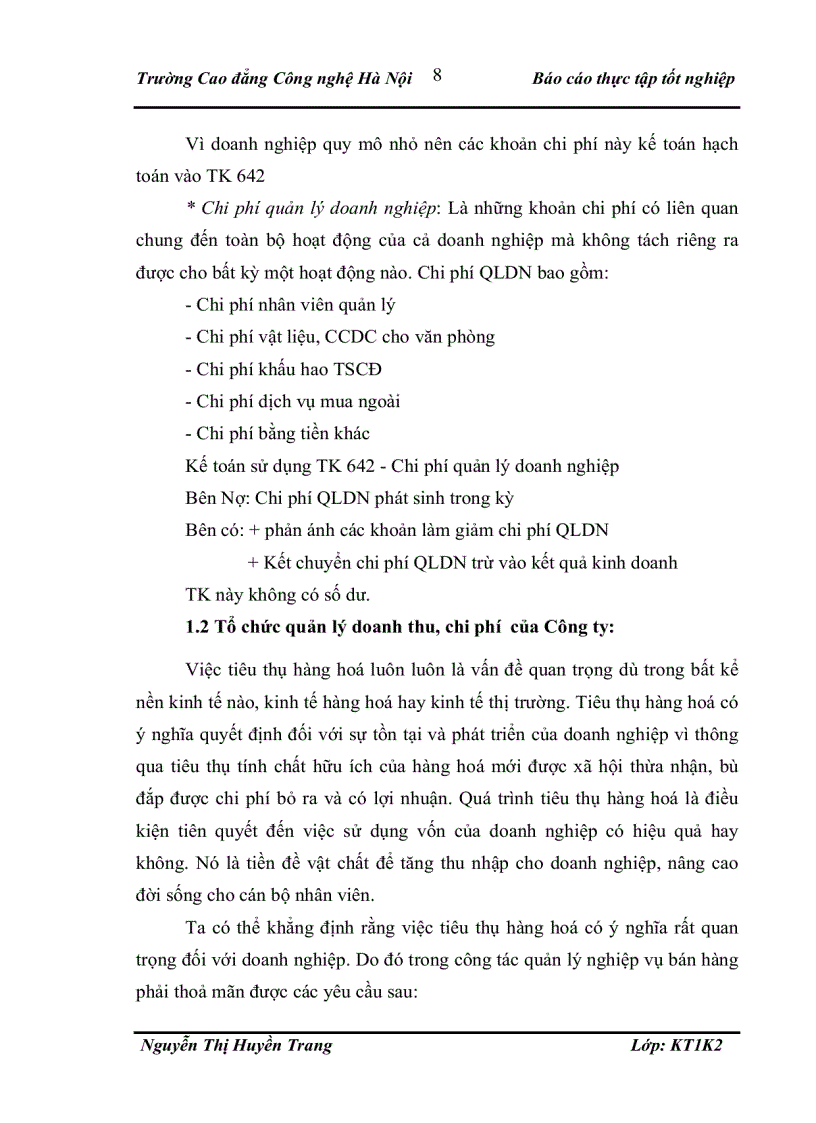 image for page Kế toán doanh thu, chi phí và xác định kết quả kinh doanh tại công ty tnhh một thành viên giải pháp btn việt nam