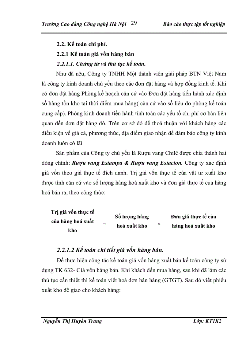 image for page Kế toán doanh thu, chi phí và xác định kết quả kinh doanh tại công ty tnhh một thành viên giải pháp btn việt nam