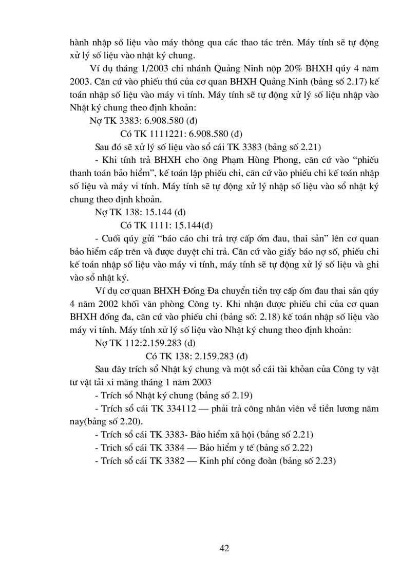 image for page Hoàn thiện tổ chức công tác kế toán tiền lương tại Công ty vật tư vật tải xi măng