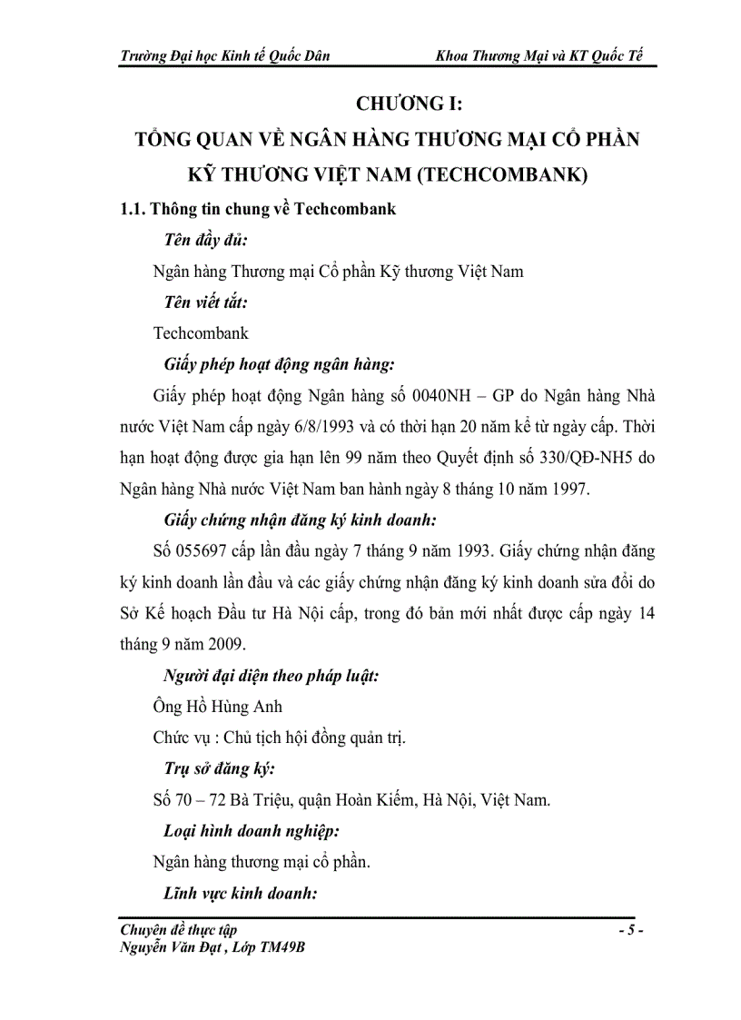 image for page Hoàn thiện dịch vụ tín dụng cá nhân tại ngân hàng thương mại cổ phần kỹ thương việt nam
