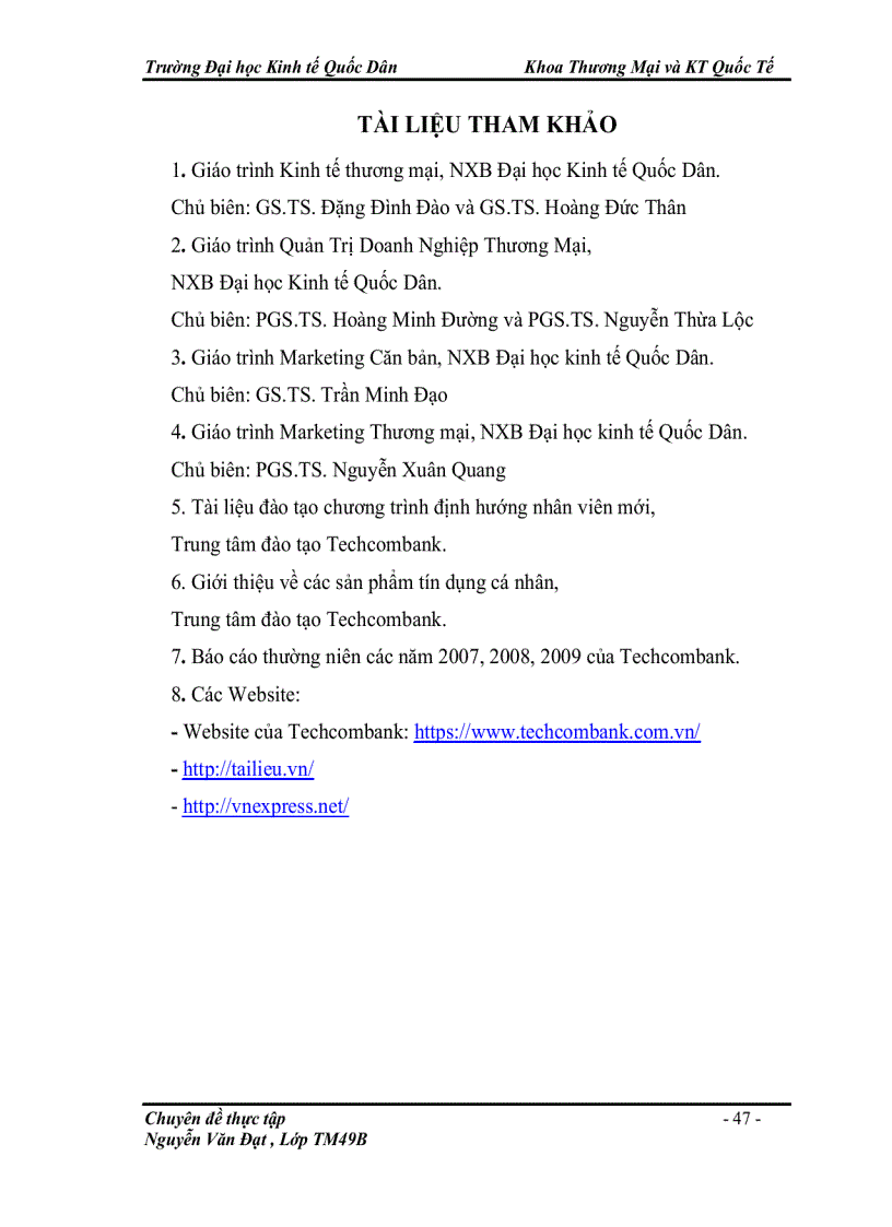 image for page Hoàn thiện dịch vụ tín dụng cá nhân tại ngân hàng thương mại cổ phần kỹ thương việt nam