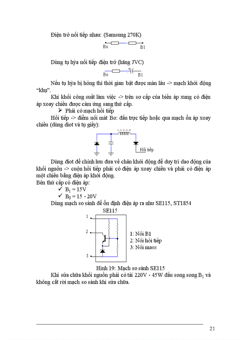 image for page Báo cáo thực tập: tivi màu