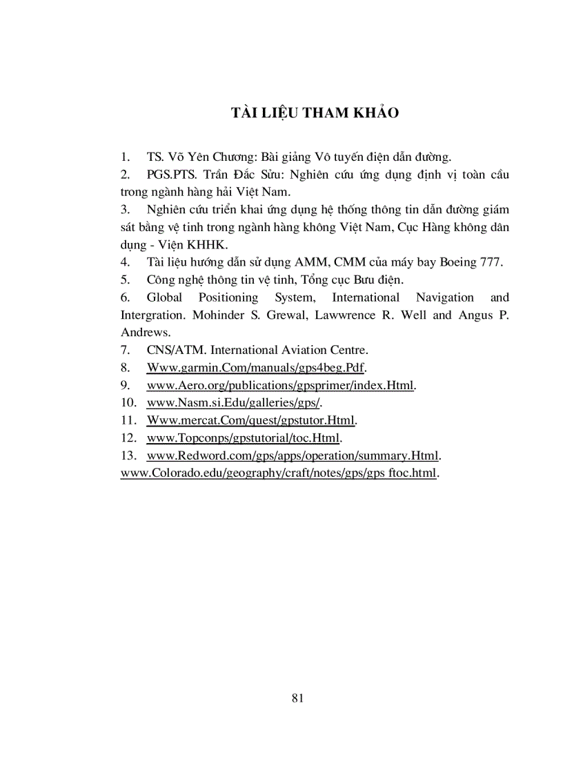 image for page Nghiên cứu khai thác hệ thống dẫn đường vệ tinh NAVSTAR