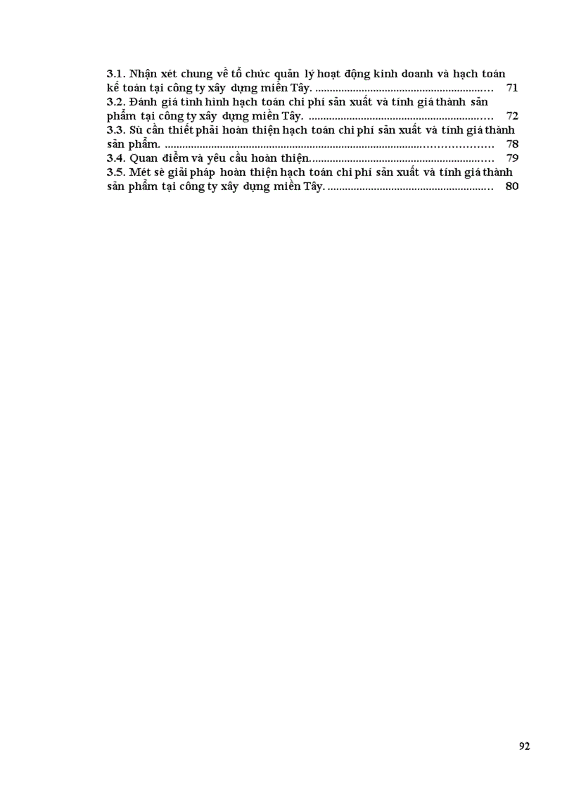 image for page Hoàn thiện hạch toán chi phí sản xuất và tính giá thành sản phẩm tại công ty xây dựng miền Tây - Tổng công ty xây dựng công trình giao thông 8
