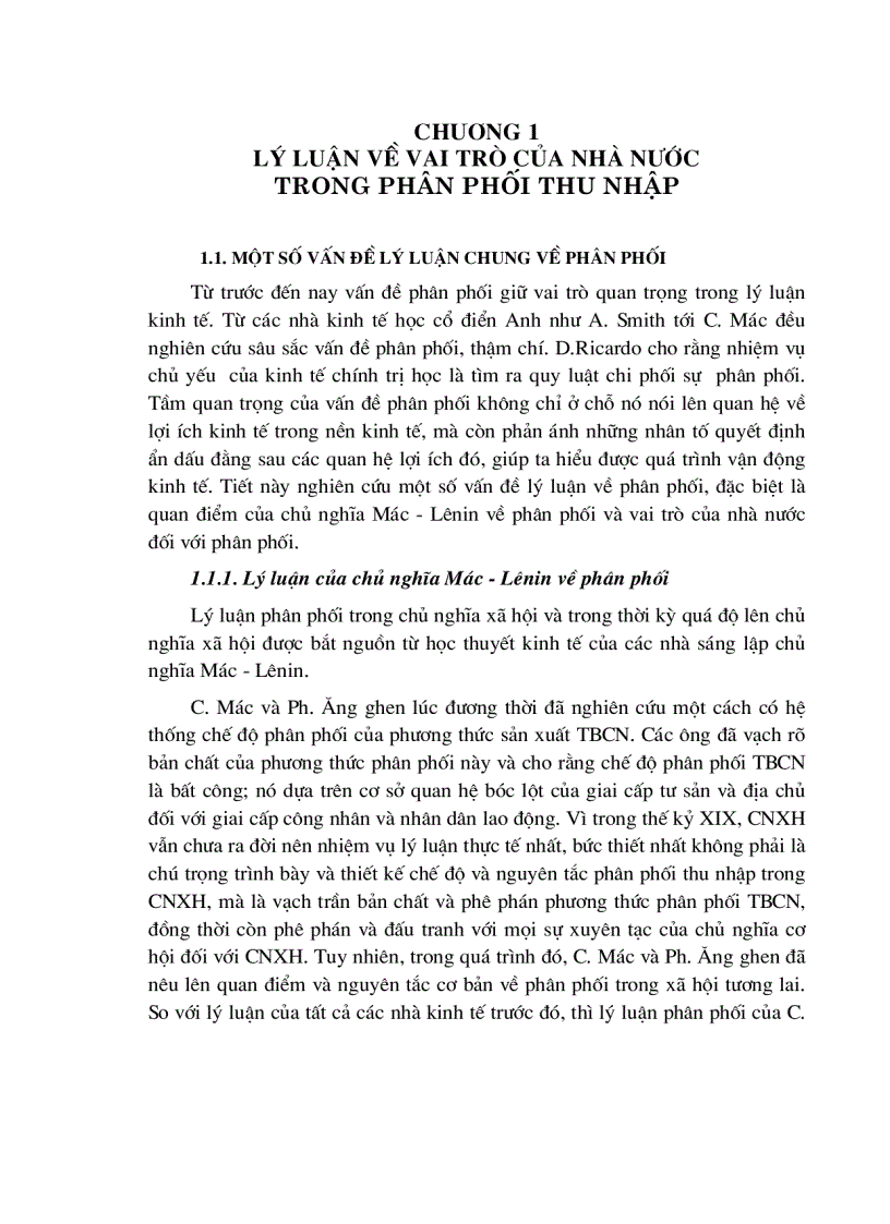 image for page Vai trò của Nhà nước đối với phân phối thu nhập trong kinh tế thị trường định hướng XHCN ở Việt Nam