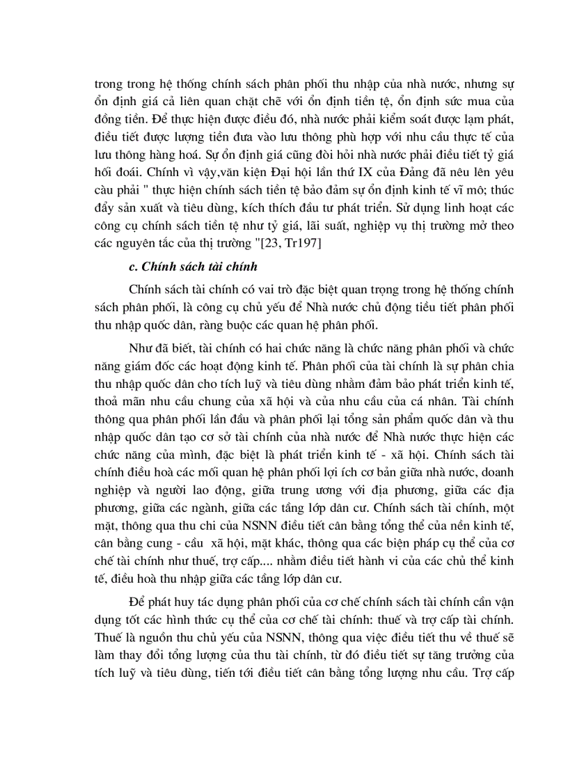 image for page Vai trò của Nhà nước đối với phân phối thu nhập trong kinh tế thị trường định hướng XHCN ở Việt Nam