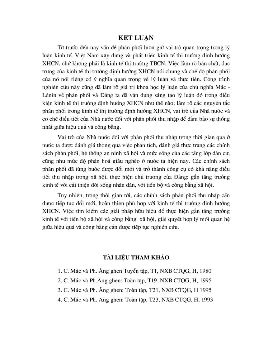image for page Vai trò của Nhà nước đối với phân phối thu nhập trong kinh tế thị trường định hướng XHCN ở Việt Nam