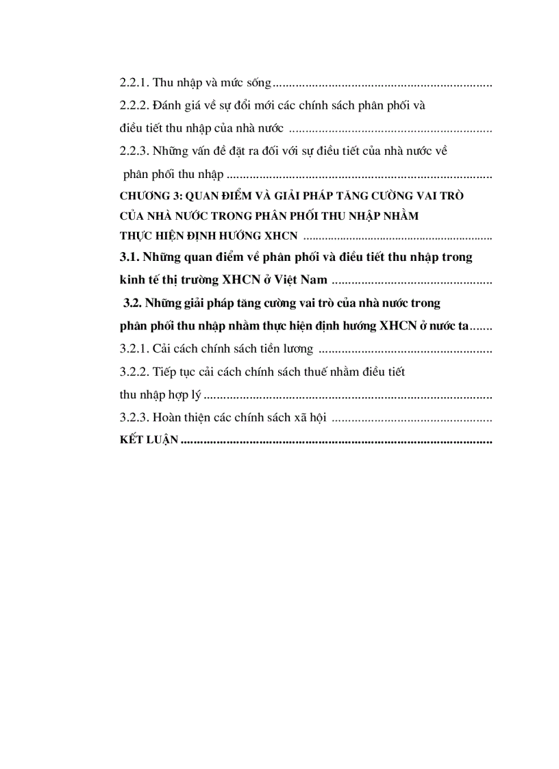 image for page Vai trò của Nhà nước đối với phân phối thu nhập trong kinh tế thị trường định hướng XHCN ở Việt Nam