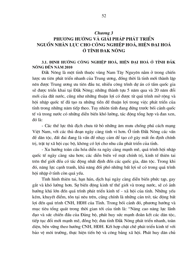 image for page Nguồn nhân lực cho công nghiệp hóa và hiện đại hóa ở tỉnh Đắk Nông