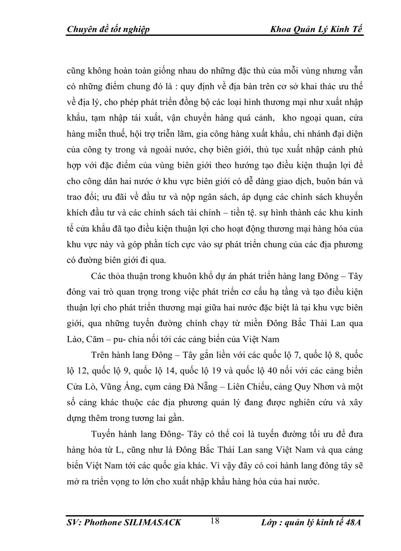 image for page Giaỉ pháp nhằm thúc đẩy hoạt động TMHH qua biên giới đường bộ Việt Nam - Lào.