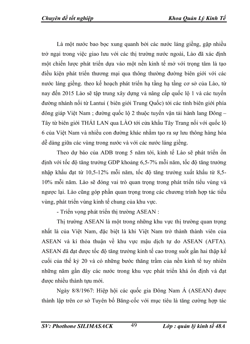 image for page Giaỉ pháp nhằm thúc đẩy hoạt động TMHH qua biên giới đường bộ Việt Nam - Lào.