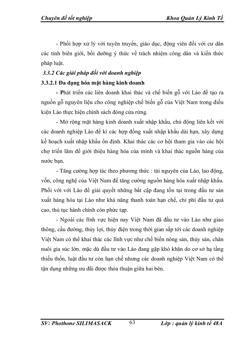 image for page Giaỉ pháp nhằm thúc đẩy hoạt động TMHH qua biên giới đường bộ Việt Nam - Lào.