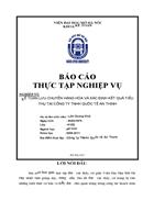 Kế toán lưu chuyển hàng hóa và xác định kết quả tiêu thụ tại công ty tnhh quốc tế an thịnh