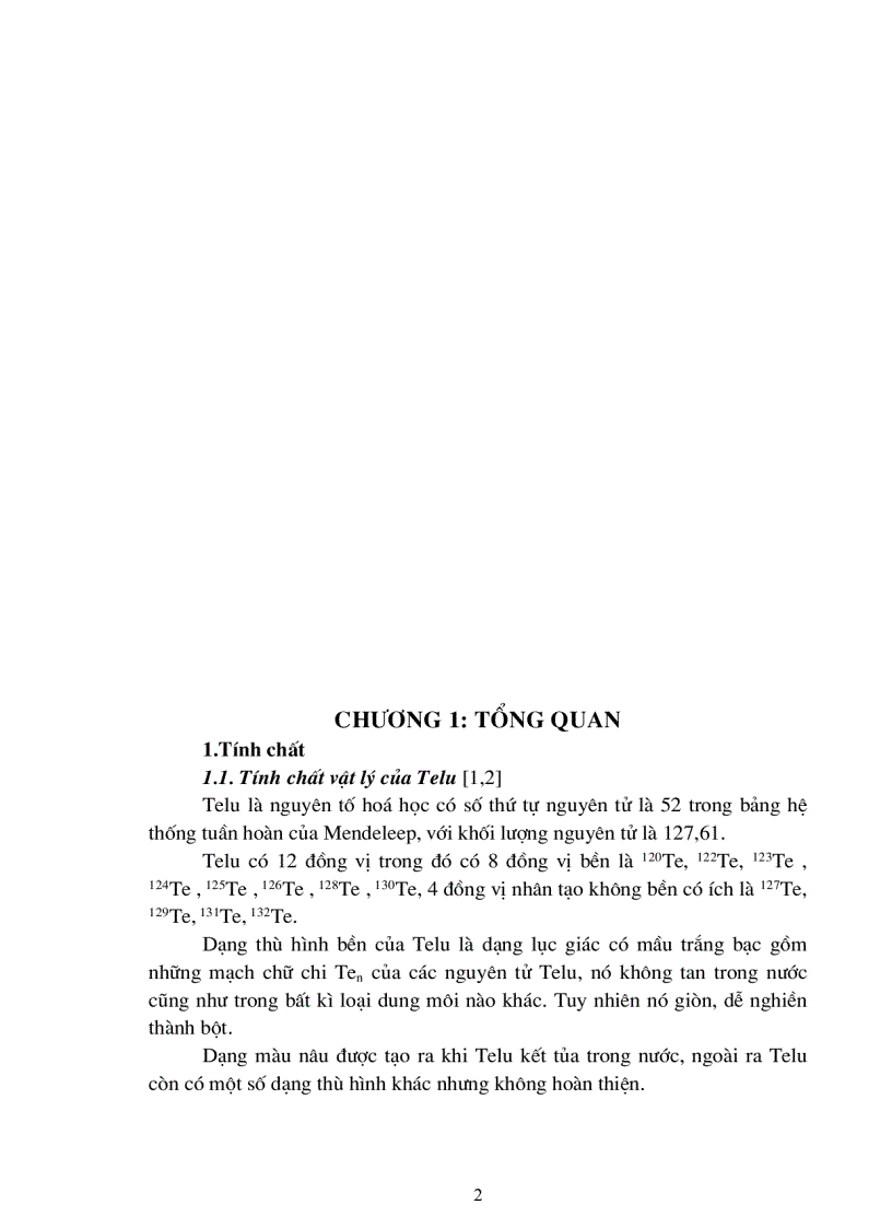 image for page Xác định Telu bằng phương pháp von-ampe hòa tan catot khi có mặt và không có mặt 8- oxiquinoli(8-oxine)