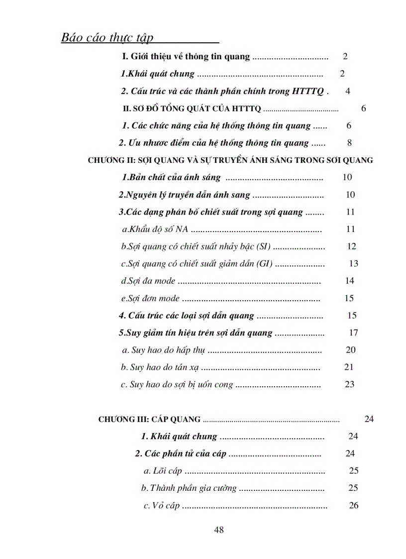 image for page Sợi quang và sự truyền ánh sáng trong sợi quang