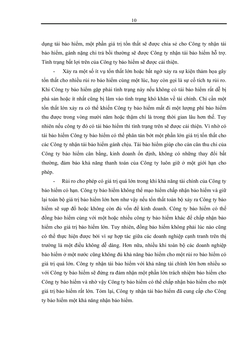 image for page Tình hình triển khai nghiệp vụ tái bảo hiểm xây dựng lắp đặt tại tổng công ty cổ phần tái bảo hiểm quốc gia Việt Nam