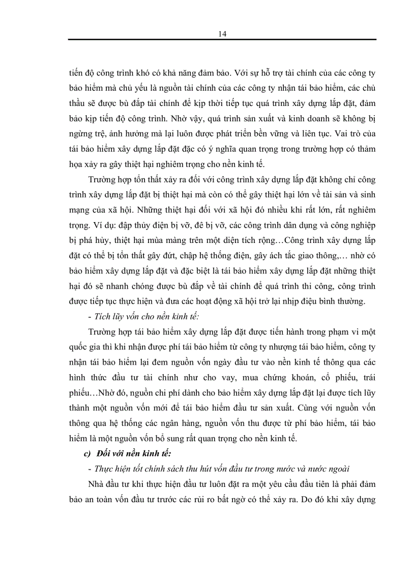 image for page Tình hình triển khai nghiệp vụ tái bảo hiểm xây dựng lắp đặt tại tổng công ty cổ phần tái bảo hiểm quốc gia Việt Nam