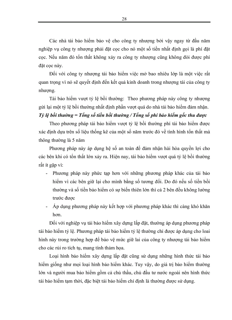 image for page Tình hình triển khai nghiệp vụ tái bảo hiểm xây dựng lắp đặt tại tổng công ty cổ phần tái bảo hiểm quốc gia Việt Nam