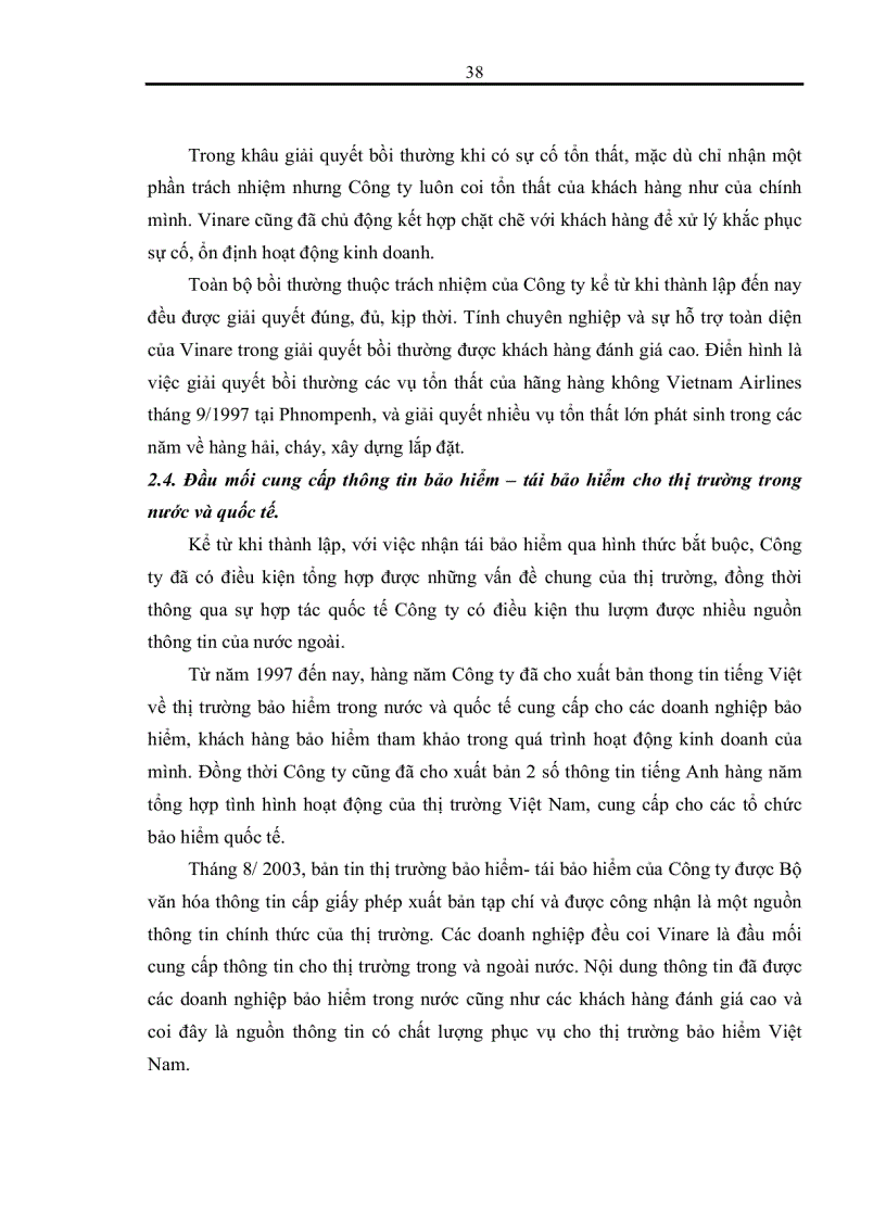 image for page Tình hình triển khai nghiệp vụ tái bảo hiểm xây dựng lắp đặt tại tổng công ty cổ phần tái bảo hiểm quốc gia Việt Nam