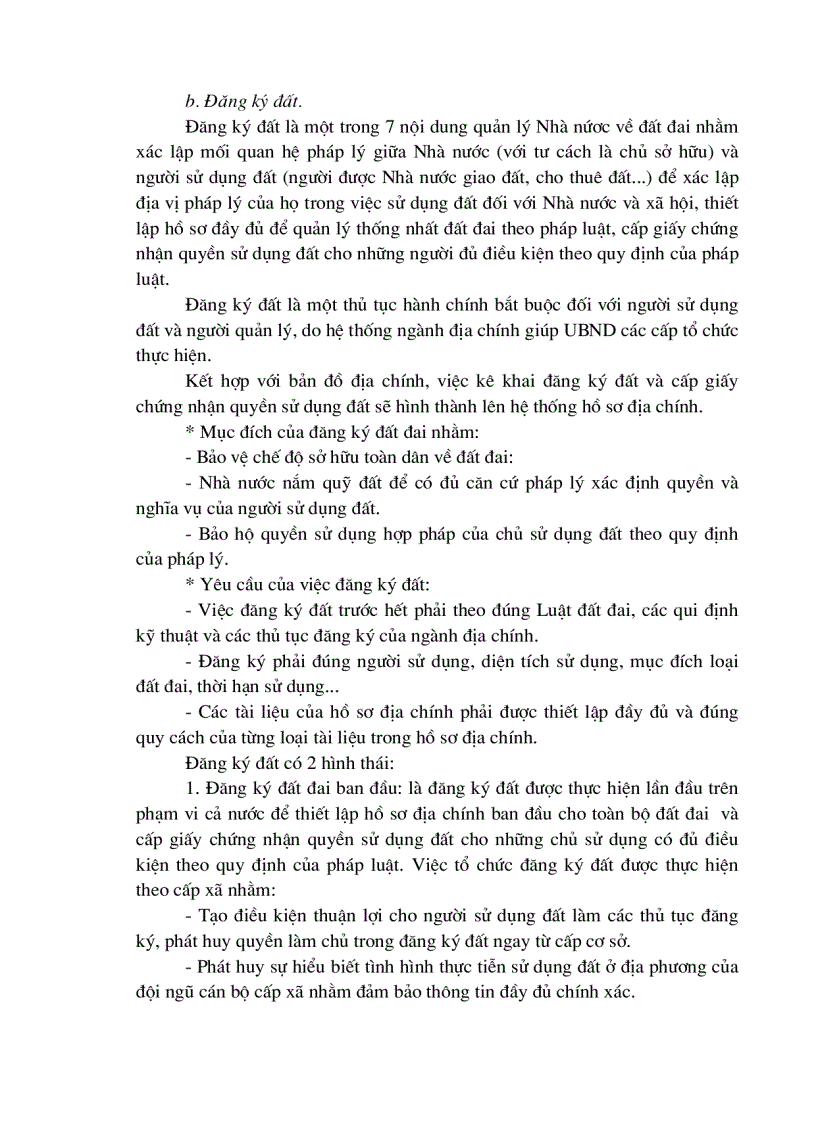 image for page Cơ sở khoa học và căn cứ pháp lý để thiết lập hệ thống hồ sơ địa chính