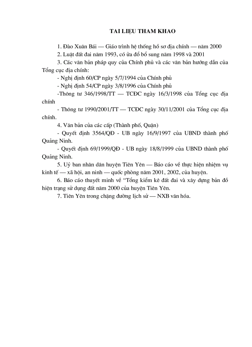 image for page Cơ sở khoa học và căn cứ pháp lý để thiết lập hệ thống hồ sơ địa chính