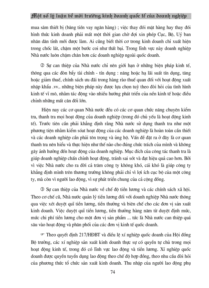image for page Một số lý luận về môi trường kinh doanh quốc tế của doanh nghiệp