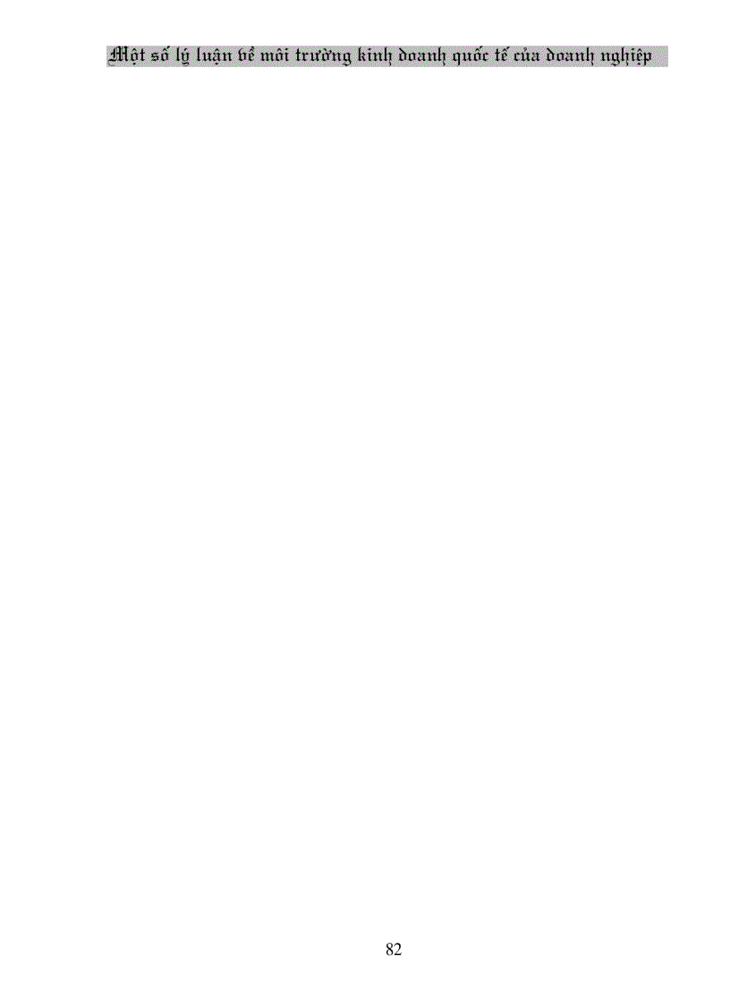 image for page Một số lý luận về môi trường kinh doanh quốc tế của doanh nghiệp