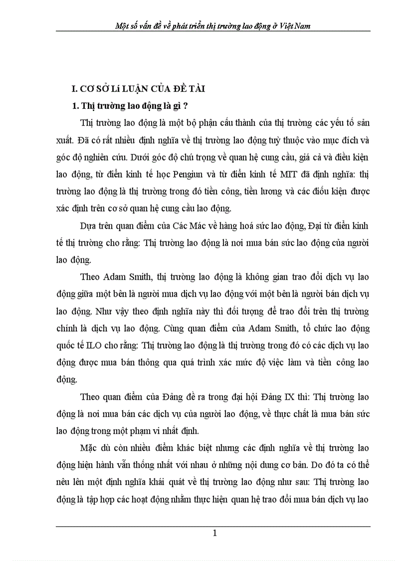 image for page Một số vấn đề về phát triển thị trường lao động Việt Nam những năm gần đây