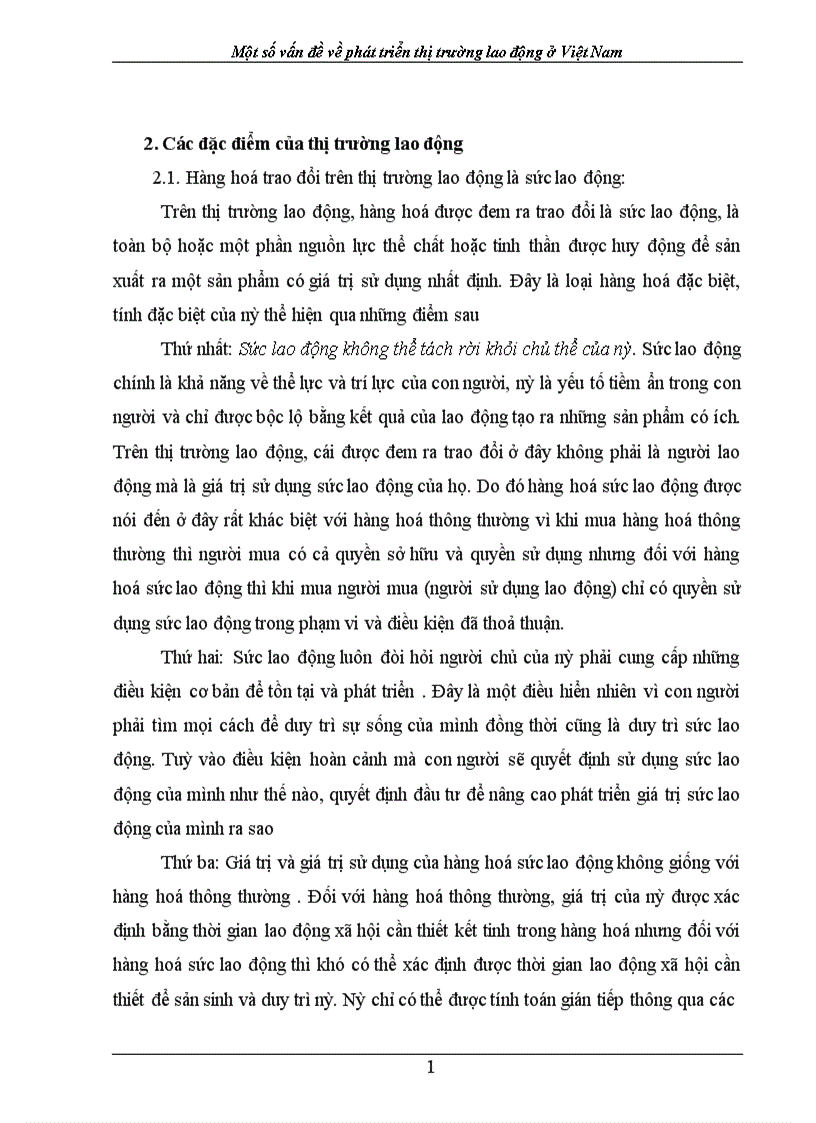 image for page Một số vấn đề về phát triển thị trường lao động Việt Nam những năm gần đây