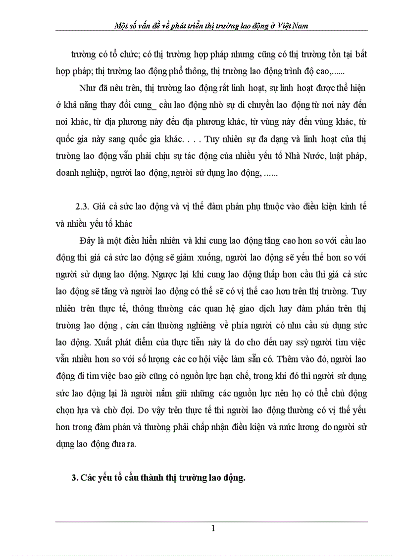 image for page Một số vấn đề về phát triển thị trường lao động Việt Nam những năm gần đây