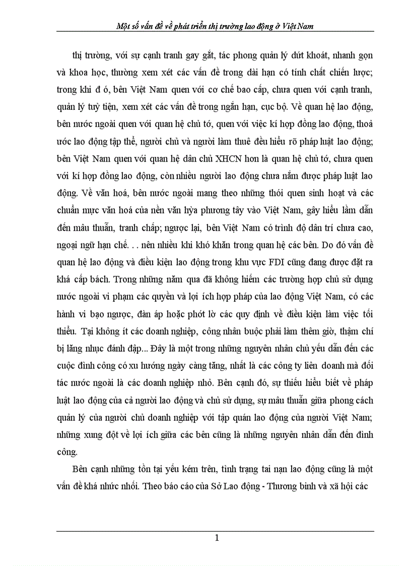 image for page Một số vấn đề về phát triển thị trường lao động Việt Nam những năm gần đây