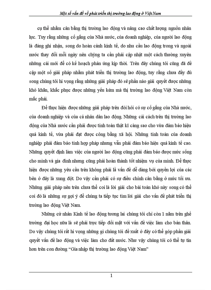 image for page Một số vấn đề về phát triển thị trường lao động Việt Nam những năm gần đây