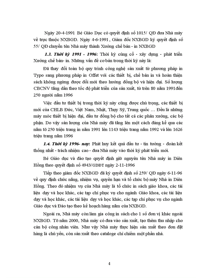 image for page Một số biện pháp cơ bản nhằm quản lý và sử dụng hiệu quả máy móc thiết bị tại nhà máy in Diên Hồng - NXBGD