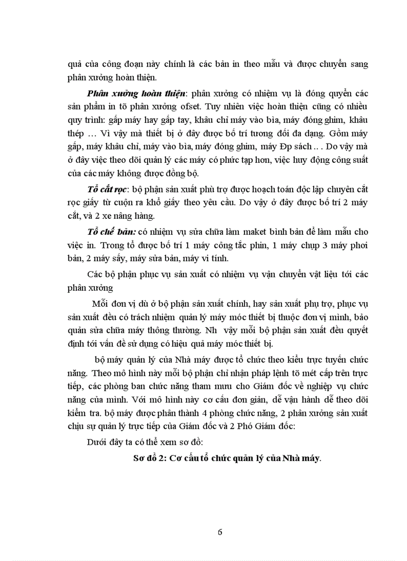 image for page Một số biện pháp cơ bản nhằm quản lý và sử dụng hiệu quả máy móc thiết bị tại nhà máy in Diên Hồng - NXBGD