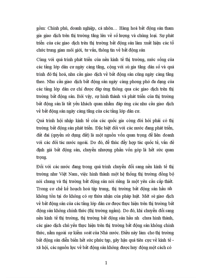 image for page Giải pháp tài chính phát triển thị trường bất động sản ở Việt Nam