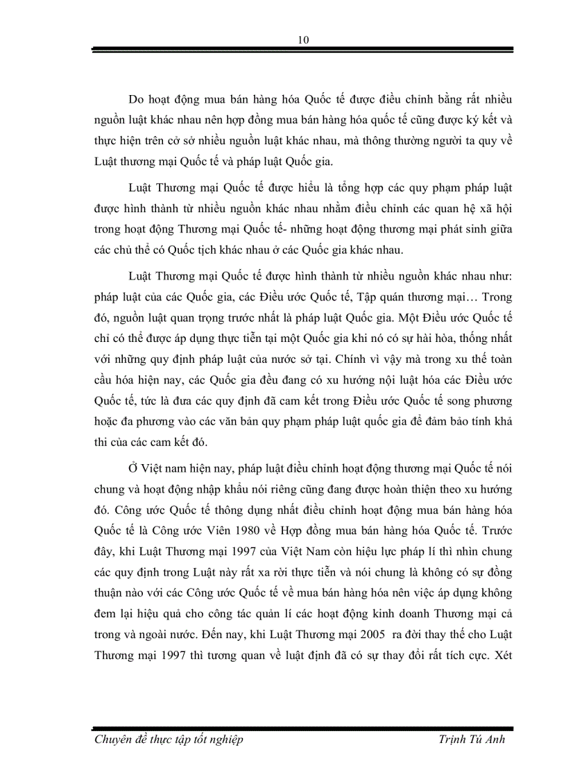 image for page Pháp luật về nhập khẩu và Thực trạng áp dụng tại Công ty Cổ Phần Thiết bị Thắng Lợi