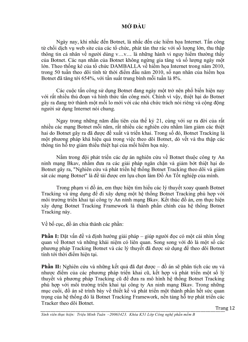 image for page Nghiên cứu và phát triển hệ thống Botnet tracking theo dõi và giám sát các mạng Botnet