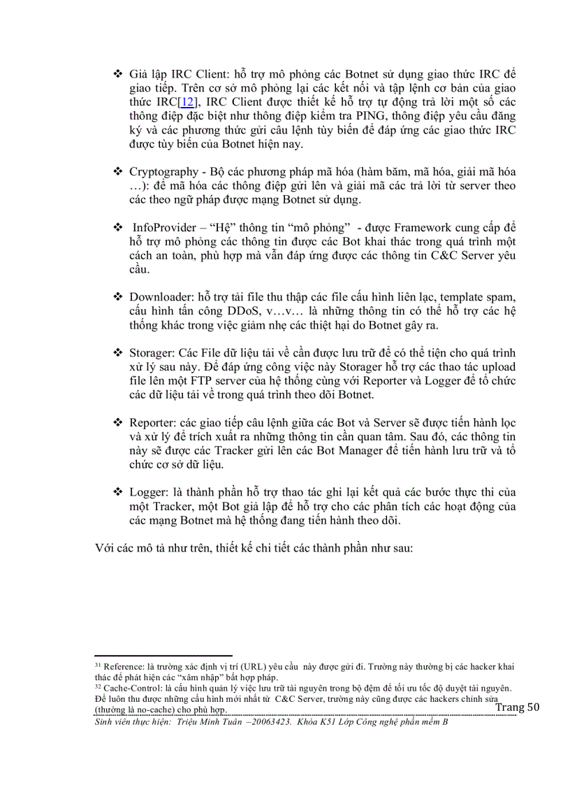 image for page Nghiên cứu và phát triển hệ thống Botnet tracking theo dõi và giám sát các mạng Botnet