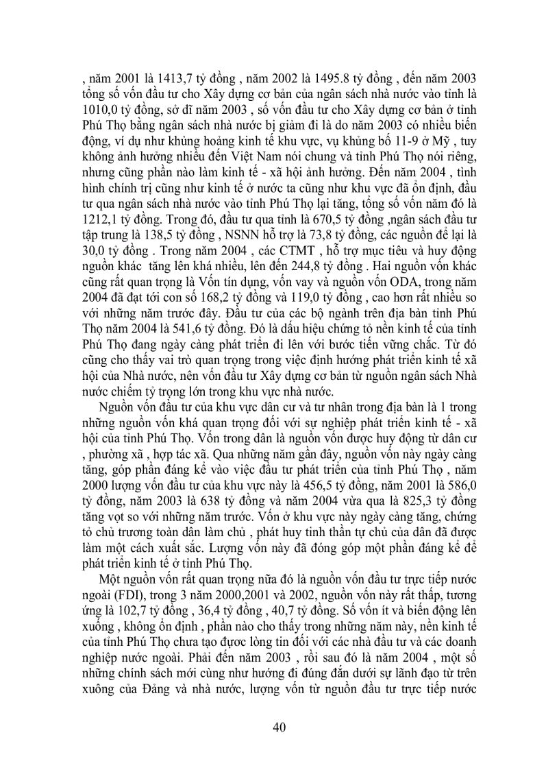 image for page Thực trạng và các giải pháp nâng cao hiệu quả đầu tư Xây dựng cơ bản ở tỉnh Phú Thọ những năm vừa qua