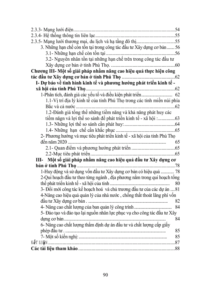 image for page Thực trạng và các giải pháp nâng cao hiệu quả đầu tư Xây dựng cơ bản ở tỉnh Phú Thọ những năm vừa qua