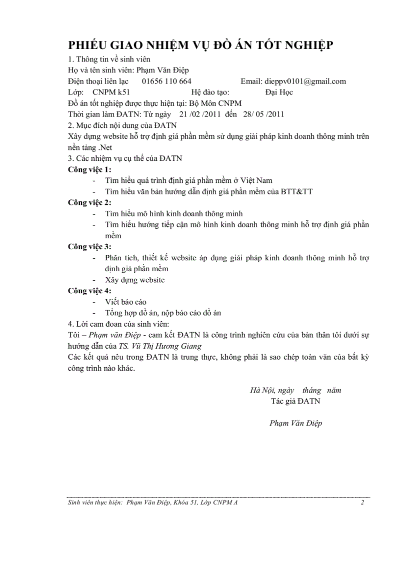 image for page Website hỗ trợ định giá phần mềm áp dụng giải pháp kinh doanh thông minh