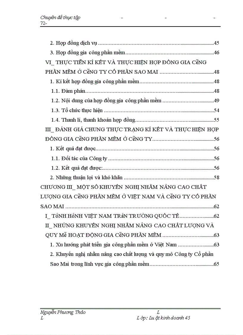 image for page Hợp đồng gia công phần mềm và thực tiễn áp dụng tại Công ty Cổ phần Sao Mai
