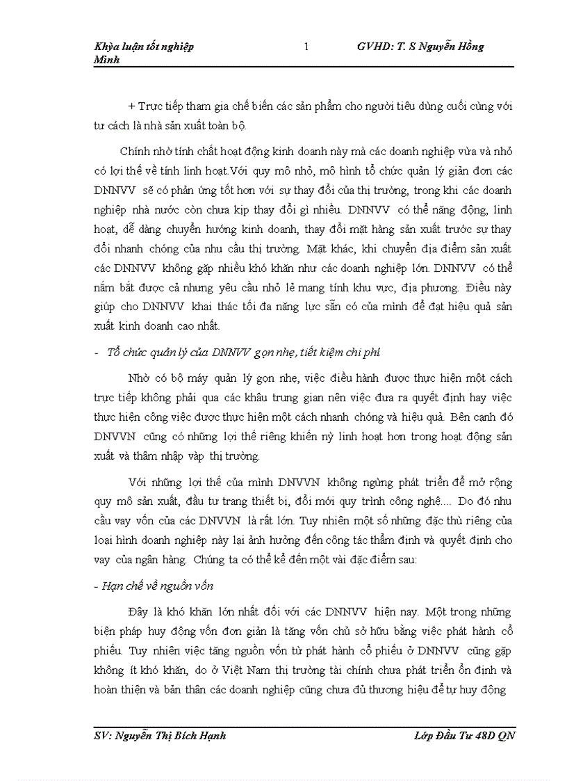 image for page Hoàn thiện công tác thẩm định dự án đầu tư vay vốn của các doanh nghiệp vừa và nhỏ tại chi nhánh Ngân hàng TMCP công thương Ba Đình