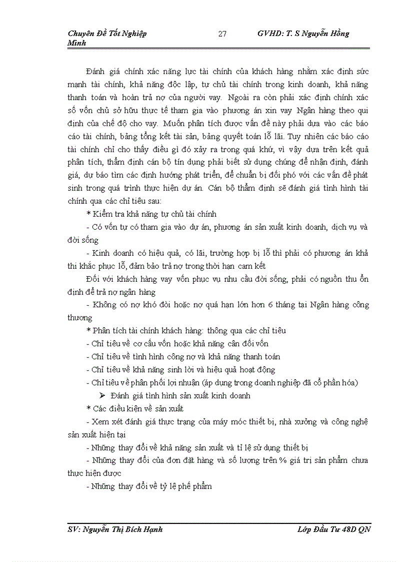image for page Hoàn thiện công tác thẩm định dự án đầu tư vay vốn của các doanh nghiệp vừa và nhỏ tại chi nhánh Ngân hàng TMCP công thương Ba Đình