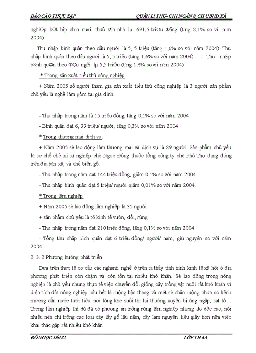 image for page Quản lý thu – chi ngân sách tại UBND xã Ngọc Đồng- Yên Lập- Phú thọ