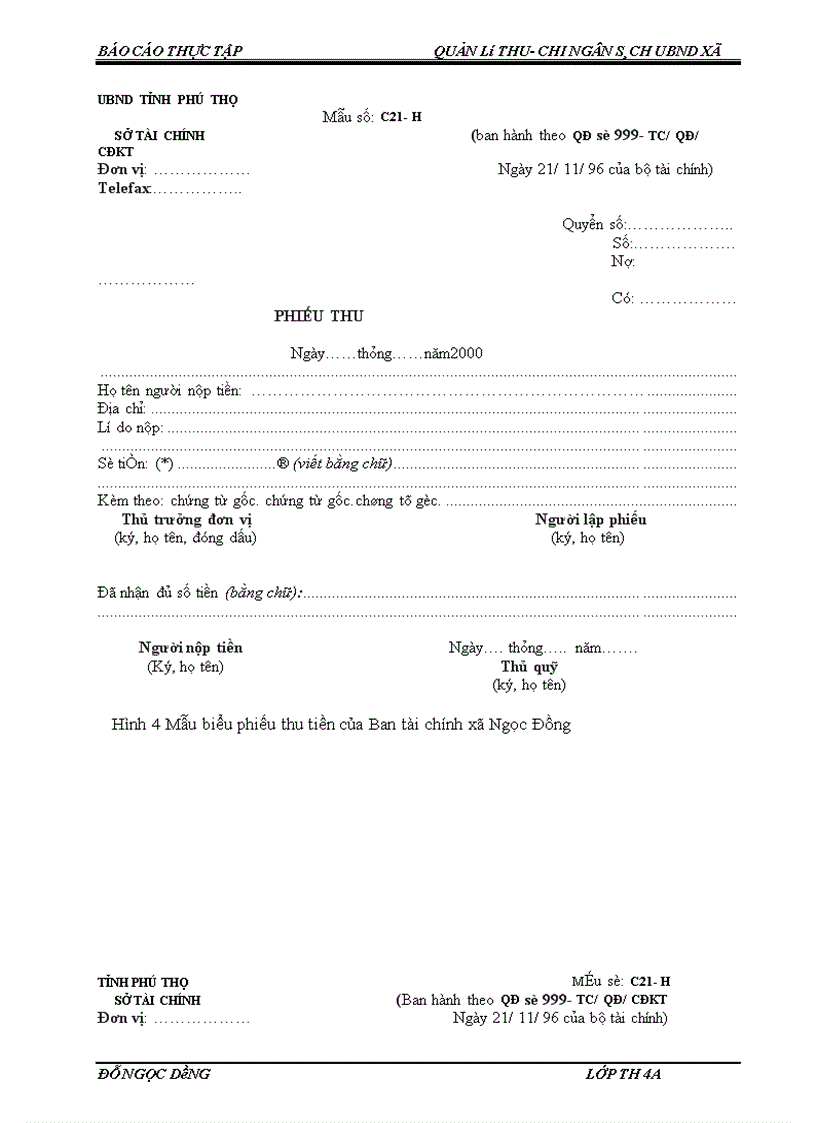 image for page Quản lý thu – chi ngân sách tại UBND xã Ngọc Đồng- Yên Lập- Phú thọ