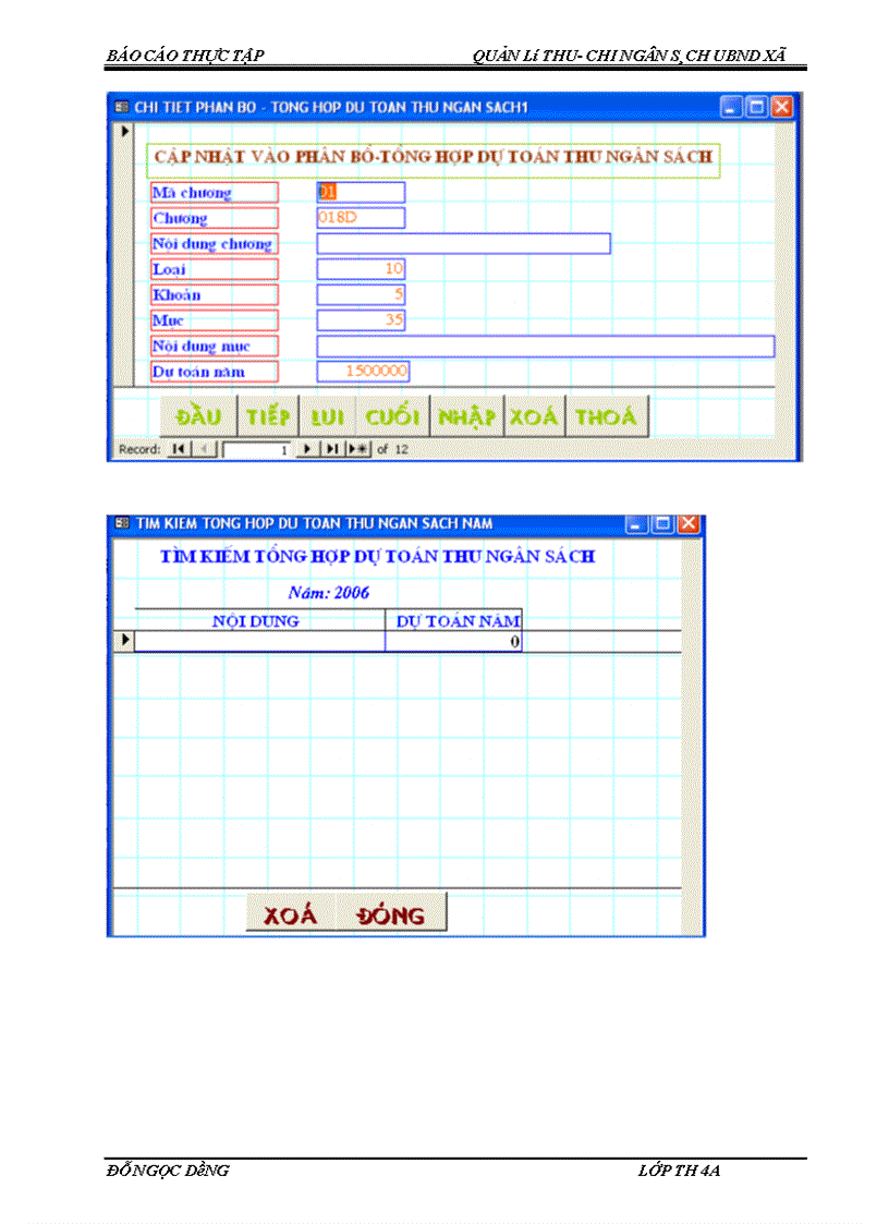image for page Quản lý thu – chi ngân sách tại UBND xã Ngọc Đồng- Yên Lập- Phú thọ
