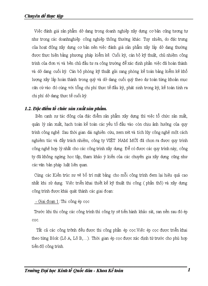 image for page Hoàn thiện kế toán tập hợp chi phí sản xuất và tính giá thành sản phẩm xây lắp