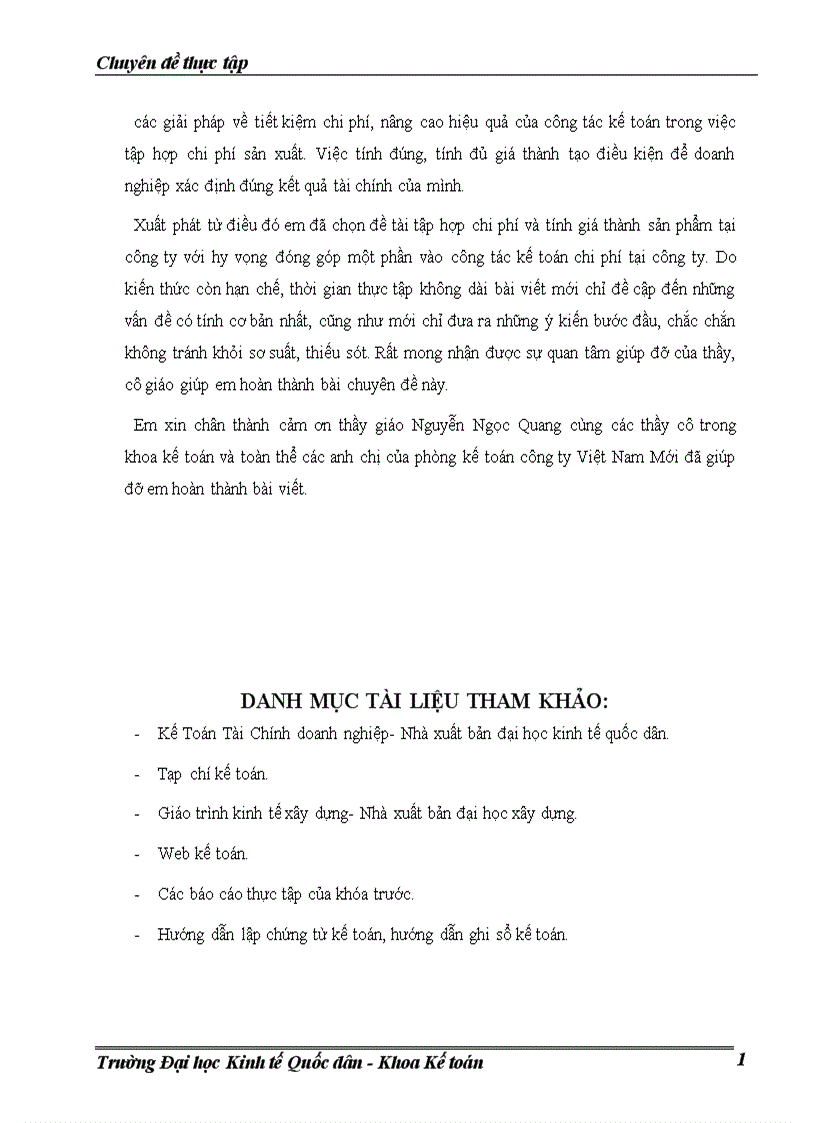 image for page Hoàn thiện kế toán tập hợp chi phí sản xuất và tính giá thành sản phẩm xây lắp