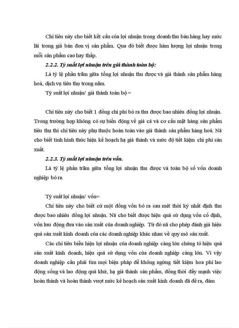 image for page Nghiên cứu tình hình sản xuất kinh doanh và khả năng tăng lợi nhuận tại Xí nghiệp sản xuất vật liệu xây dựng Hàm Rồng - Thanh Hoá